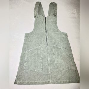 Sage Green Wild Fable Corduroy Jumper Dress